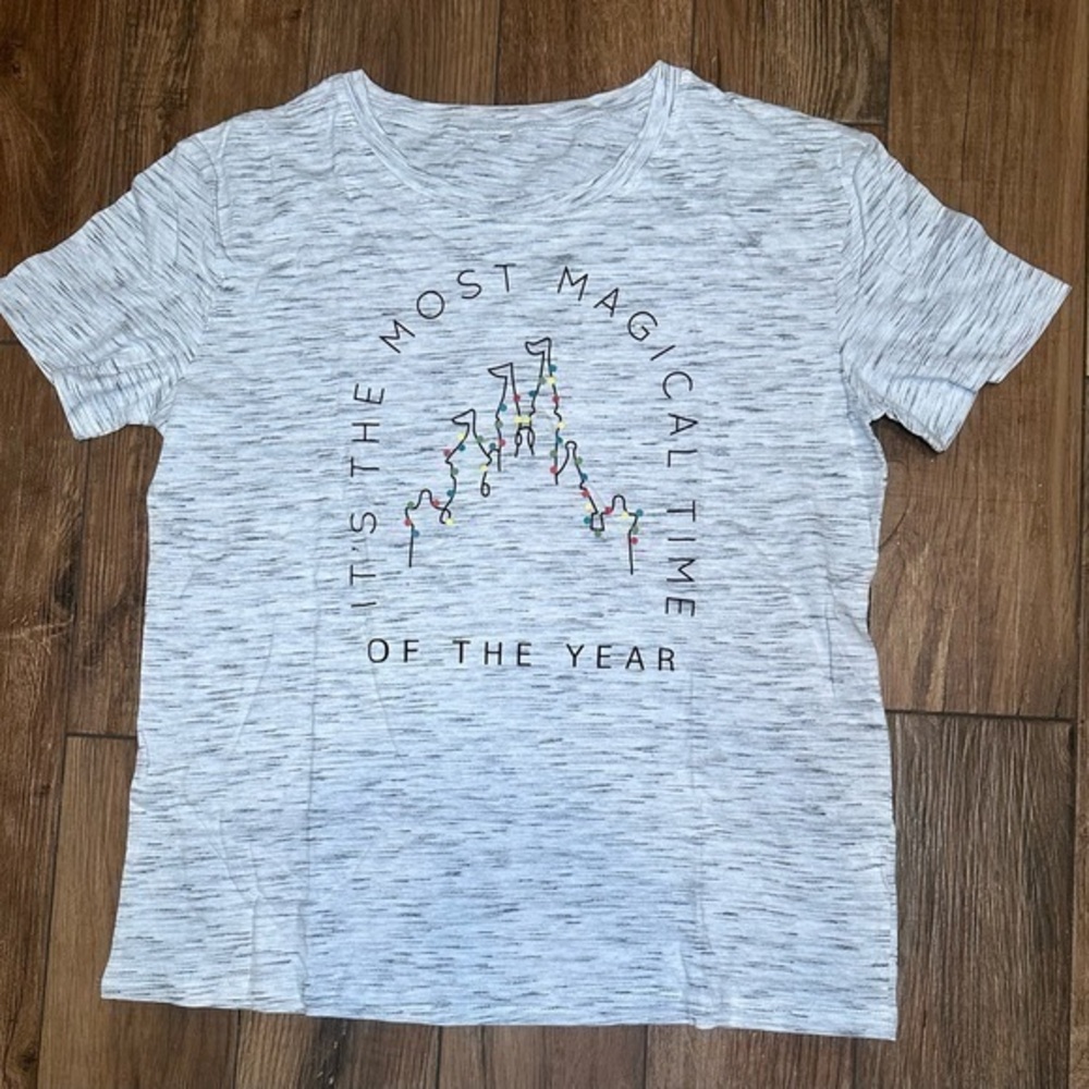 Disney Christmas Tee Most Magical Time Of Year 2XL